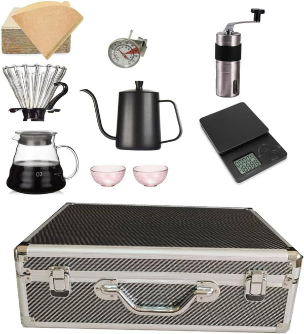 V60 Coffee Kit -Pour Over Coffee Set SUITCASE